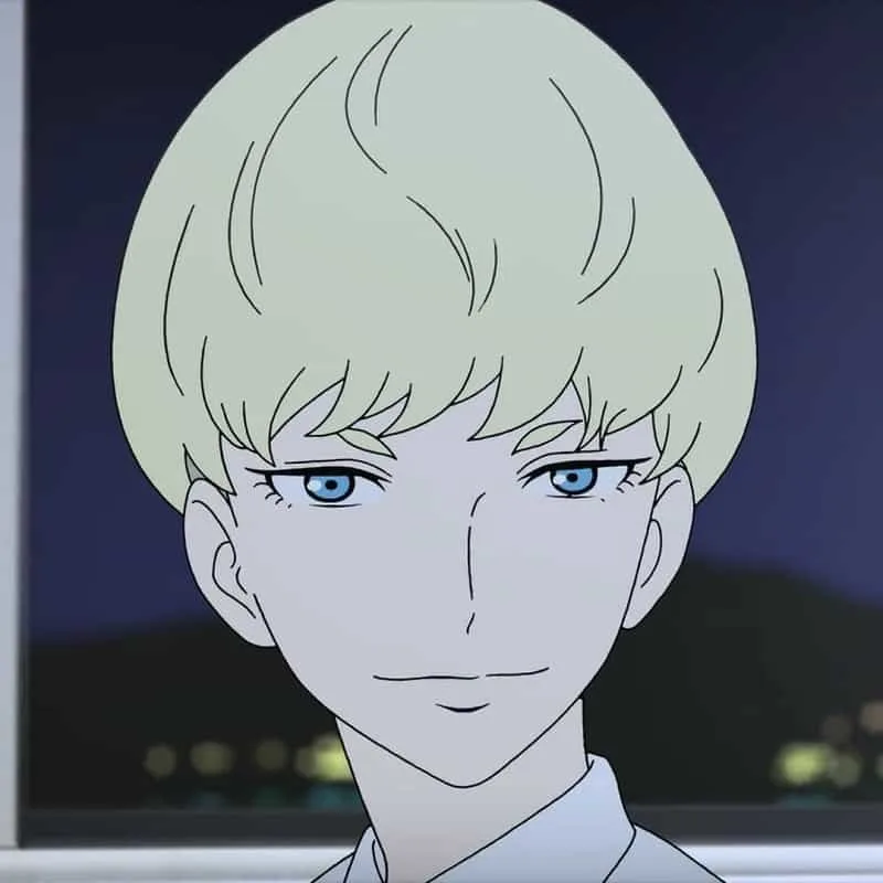Anime Guy Ryou Asuka With Blonde Hair