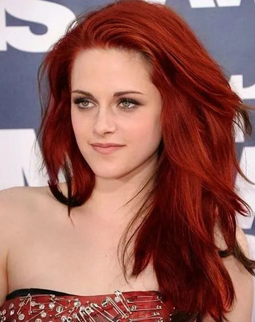 auburn red hairstyle you love