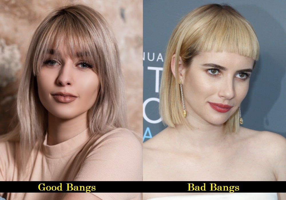 Bad bangs versus good bangs