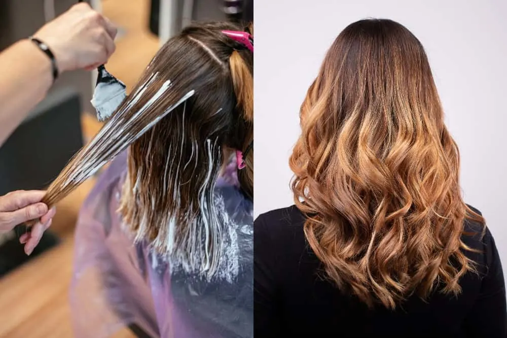 Balayage Hair Coloring