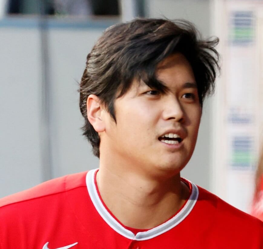 Baseball player haircut - Shohei Ohtani