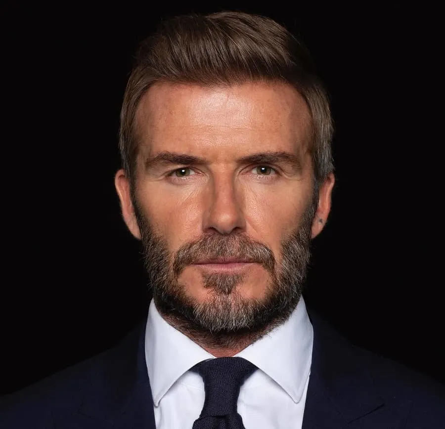 david beckham mustache