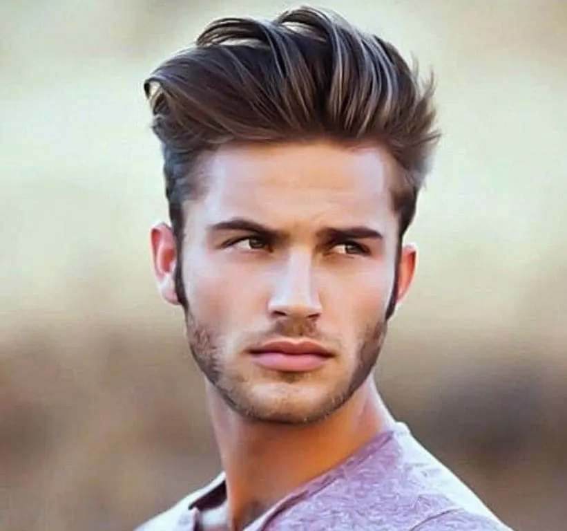 young boy Simple Beard Styles with Mustaches