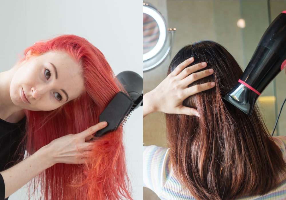 Benefits of Blow Drying Hair