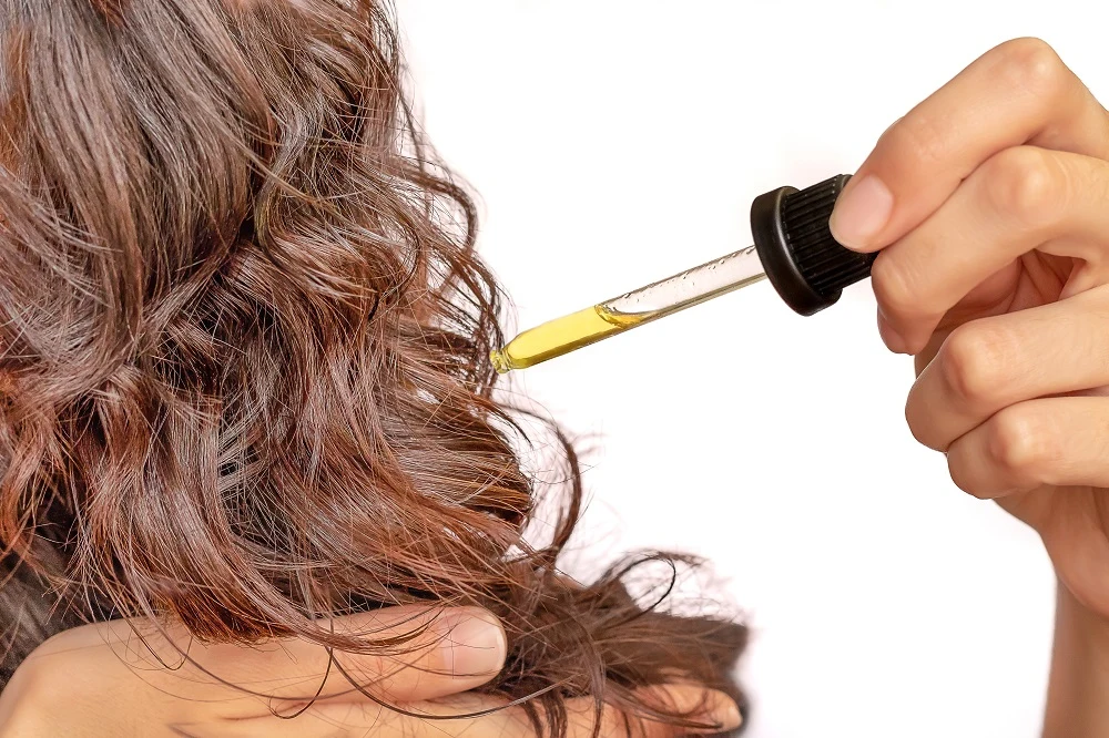 Benefits of Oils for Hair - Prevents Heat Damage