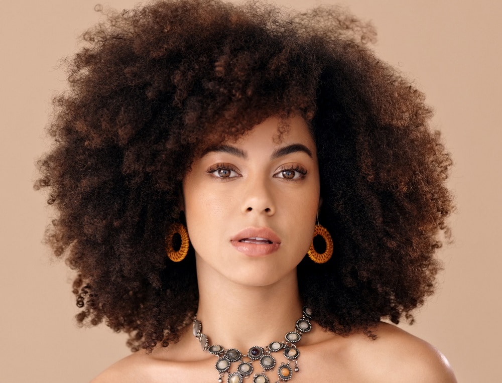 Best Haircuts for a Rectangle Shaped Face - Afro Curls