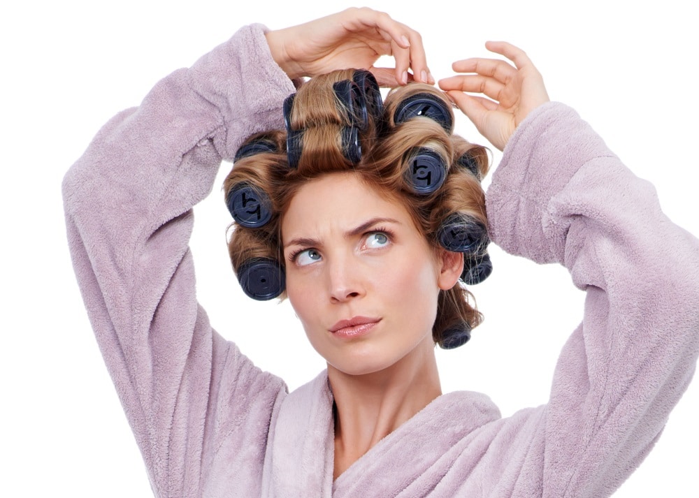 Best Ways To Get Fluffy Hair - Hot Rollers