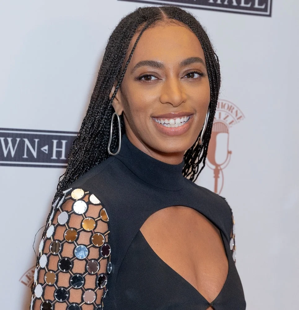 Black Celebrity with Braids - Solange Knowles