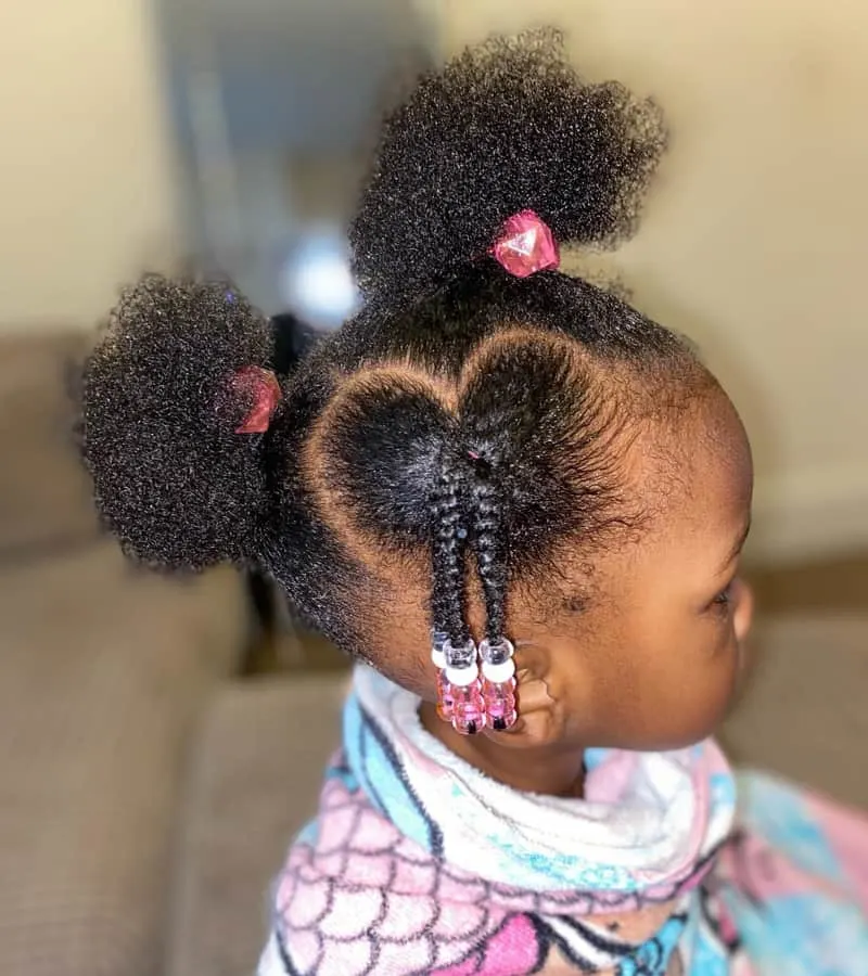 Ponytail Hairstyles For Black Girls || Cute Kids Ponytail Compilation -  YouTube