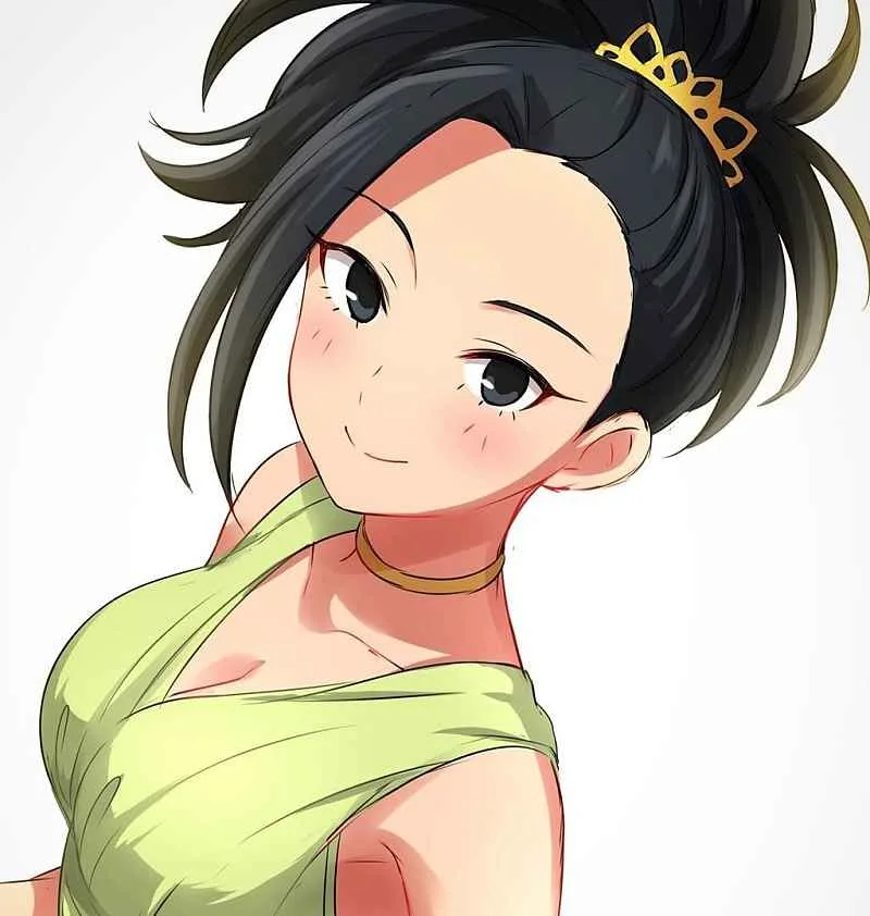 Black-haired Female Anime Characters - Yaoyorozu Momo