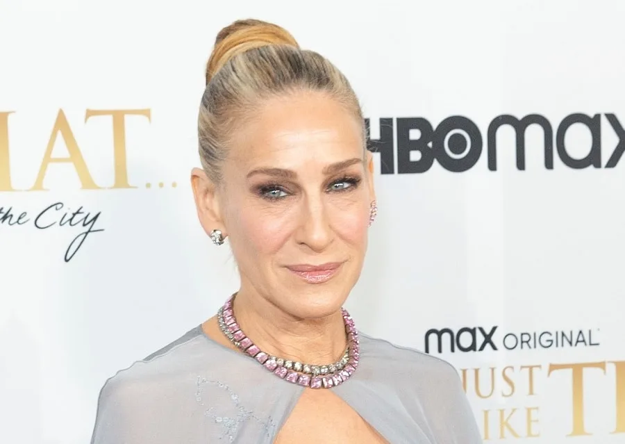 Blonde Actress Sarah Jessica Parker Over 50