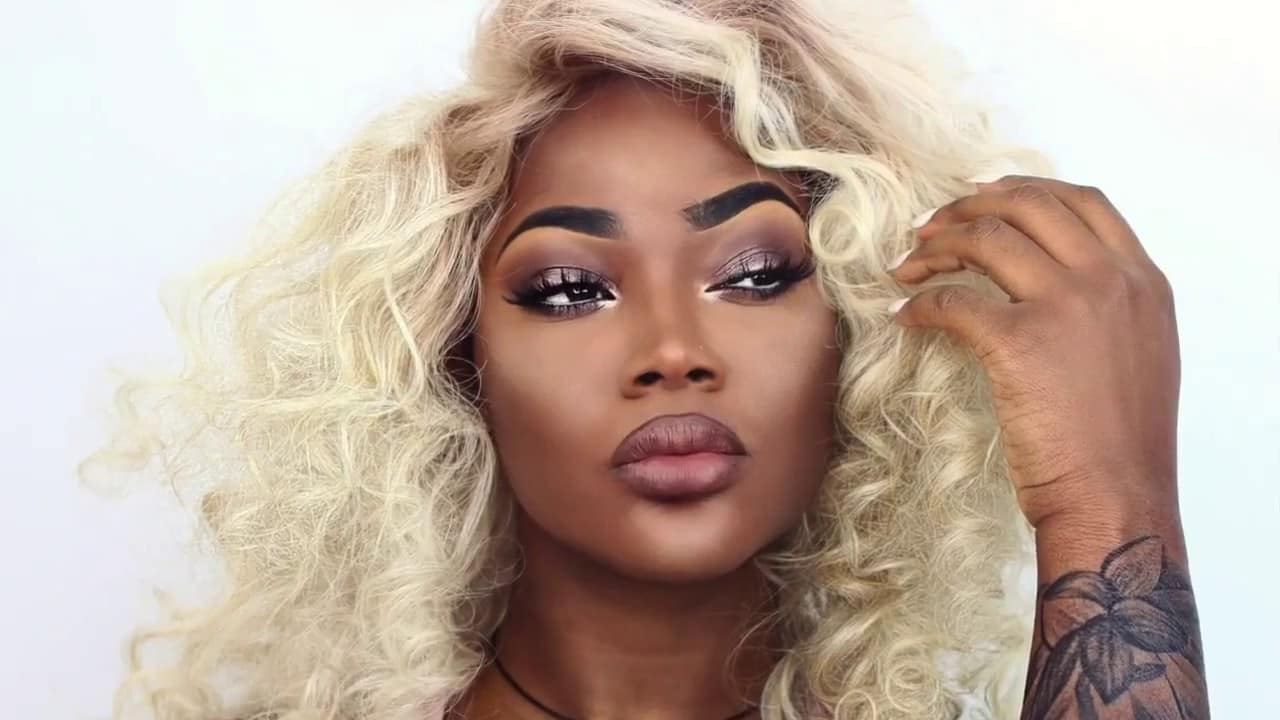 Blonde hair color for dark skin - wide 3