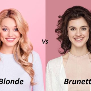 difference between blonde and brunette
