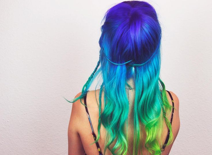 How to Achieve White and Blue Ombre Hair - wide 7