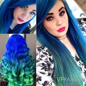 23 Modern Blue and Green Hair Color Ideas for 2024