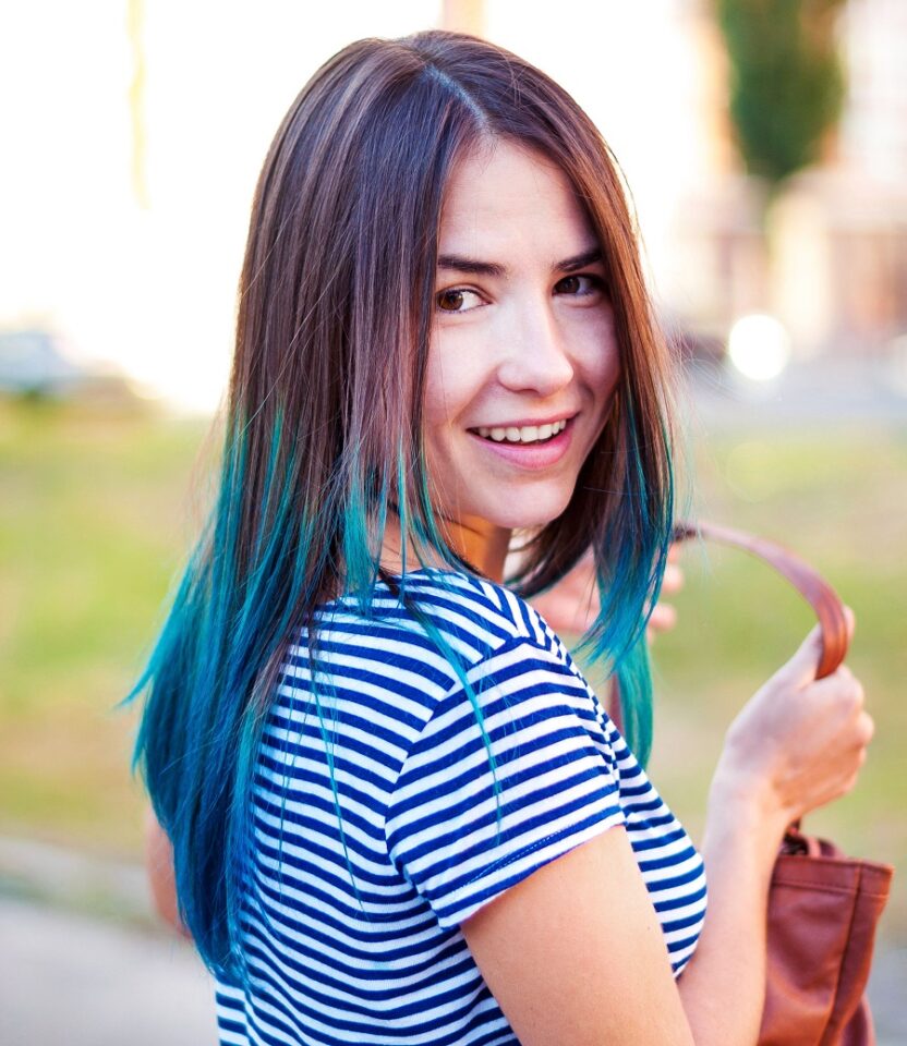 20 Bombshell Blue Highlights on Brown Hair (2024 Trends)