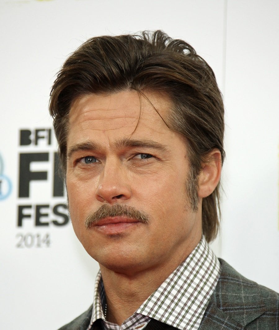 Brad Pitt Mustache