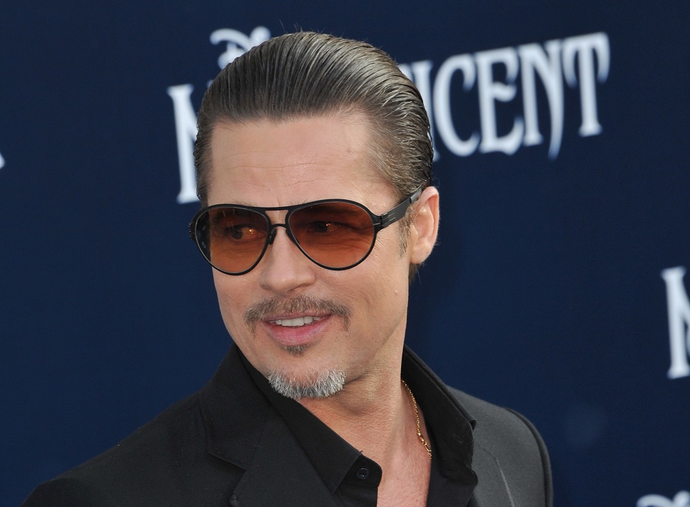 Brad Pitt's disconnected beard