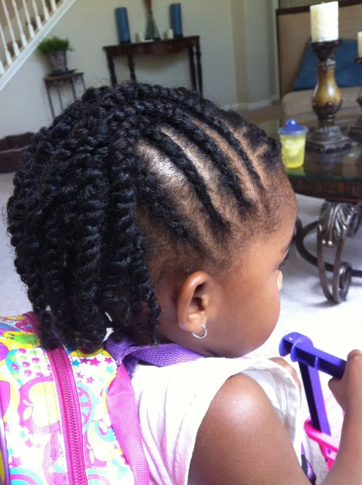 cute little girl Braided Hairstyles