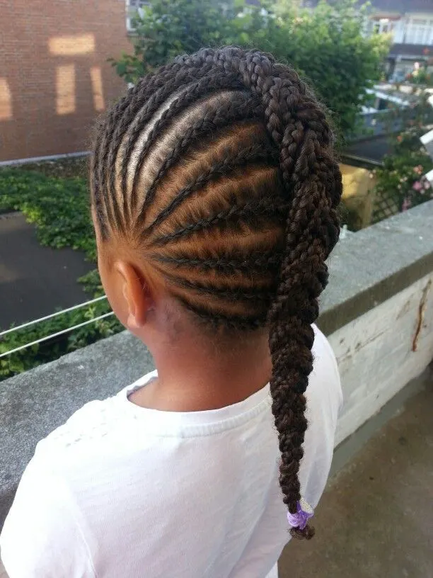 Chunky Central african hair braiding