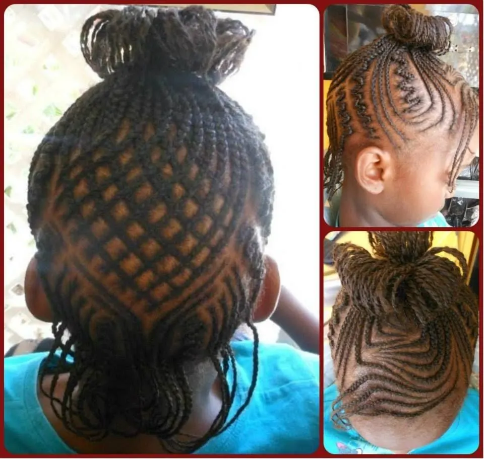 Cornrow Art hair braiding styles