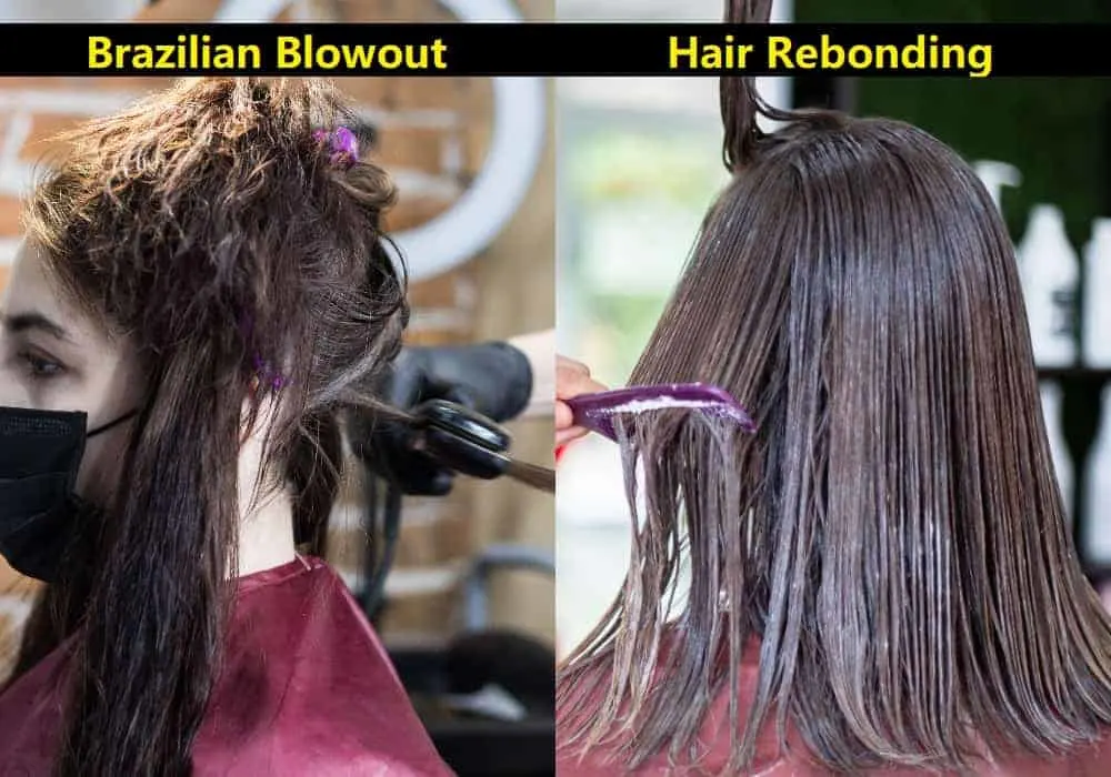 Brazilian Blowout vs Rebond