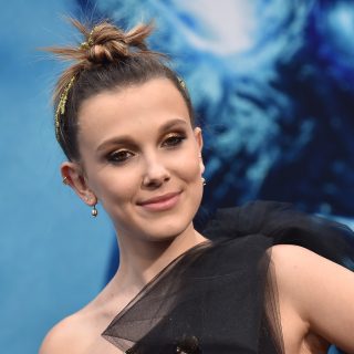 Brown-haired Actress under 20 Millie Bobby Brown