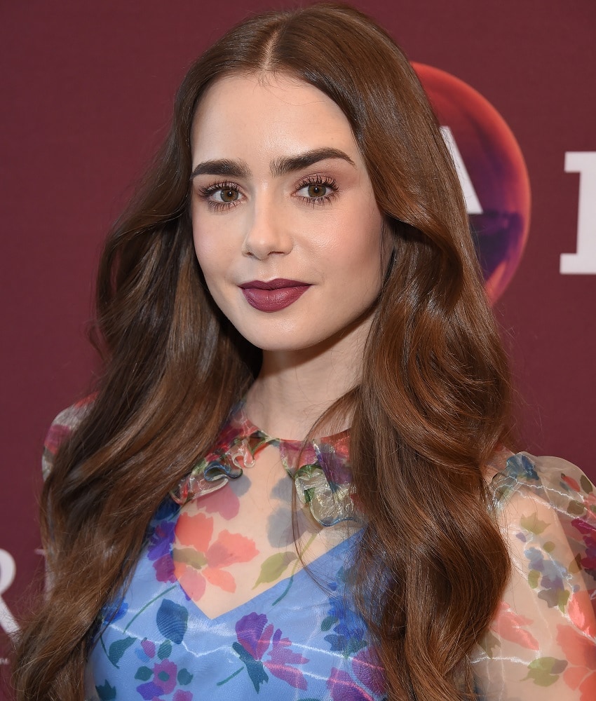 Brunette Actresses in Their 30s - Lily Collins