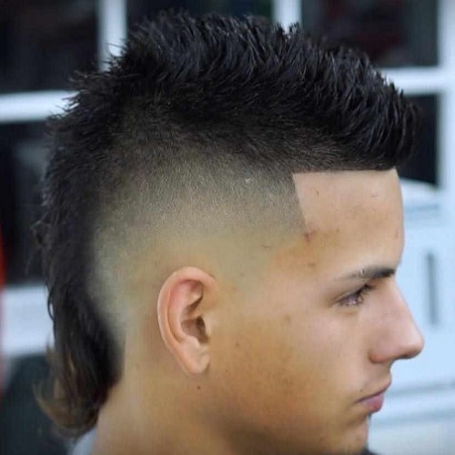 The Best Burst Fade Haircuts with Mohawk (March. 2020)