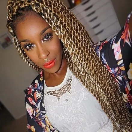  Caramel Twist Braids haircut 