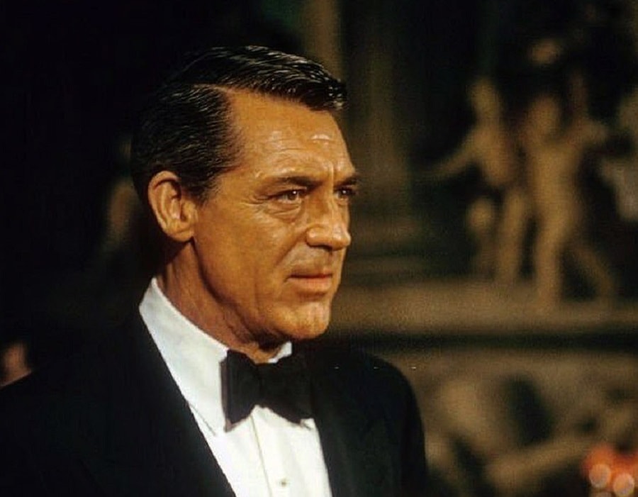 Cary Grant with a classic 1930s side hairstyle