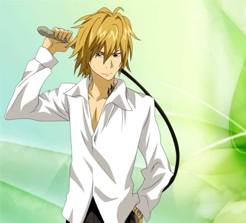 Anime Guy Render By Hohoemi Happi  Anime Boy With Blonde Hair  Free  Transparent PNG Clipart Images Download