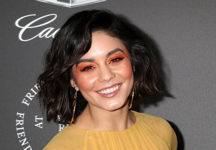 Celeb Vanessa Hudgens with Bangs