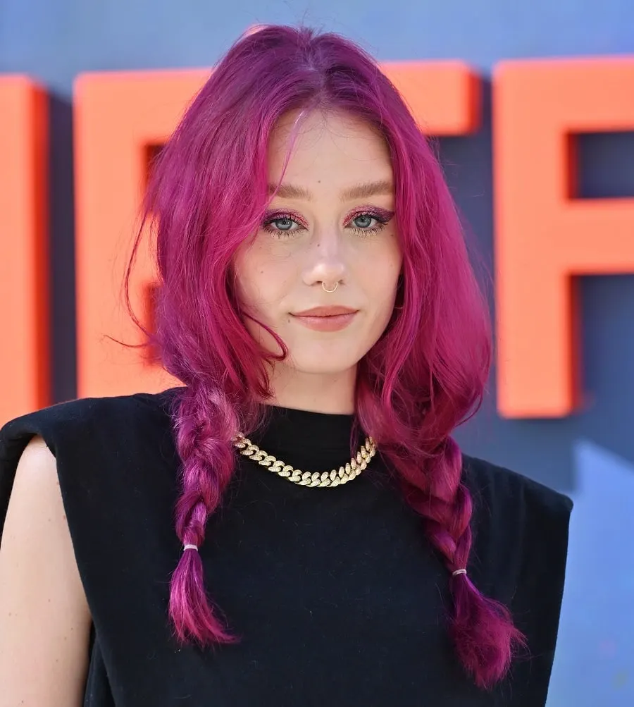 15 Celebrities With Purple Hair to Inspire Your Next Look