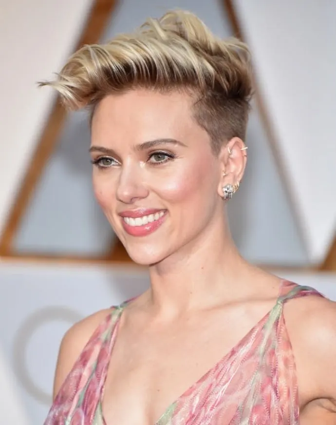 short undercut hairstyle for girl