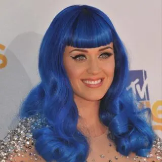 Celebrity With Blue Hair-Katy Perry