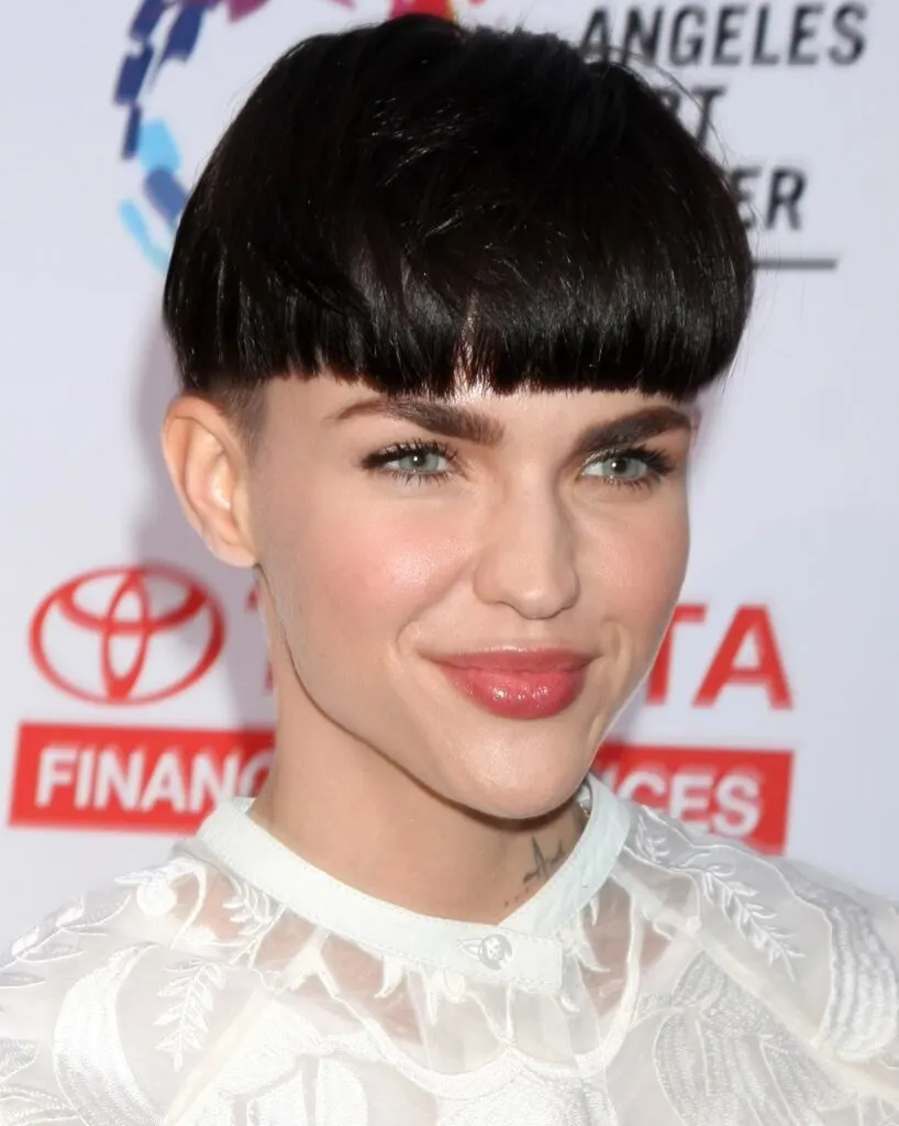 Celebrity With Short Hair- Ruby Rose