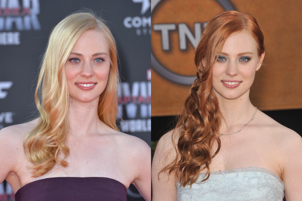 Celebrity with Red Hair vs Blonde Hair - Deborah Ann Woll