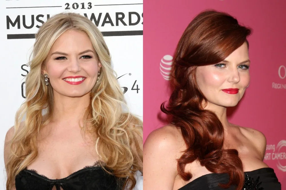 Celebrity with Red Hair vs Blonde Hair - Jennifer Morrison