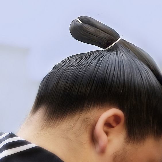 asian Reverse Style for young boy