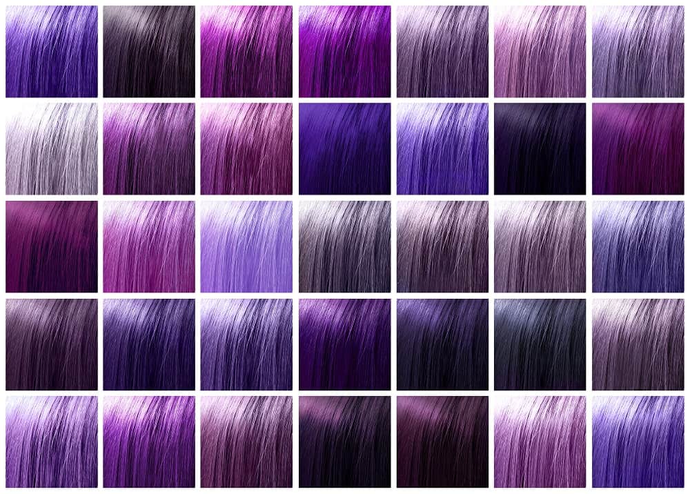 Choosing Purple Shade for Your Brown Hair