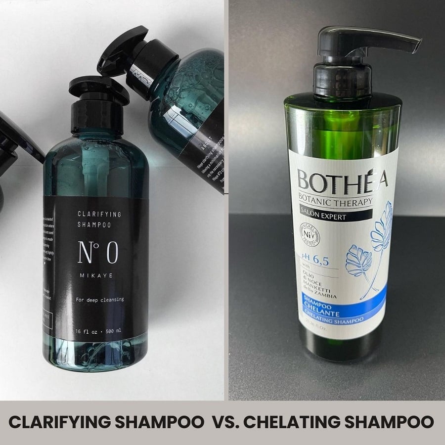 Clarifying Vs. Chelating Shampoo for hair