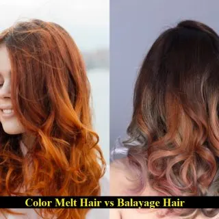 Major Differences Between Color Melt and Balayage Technique