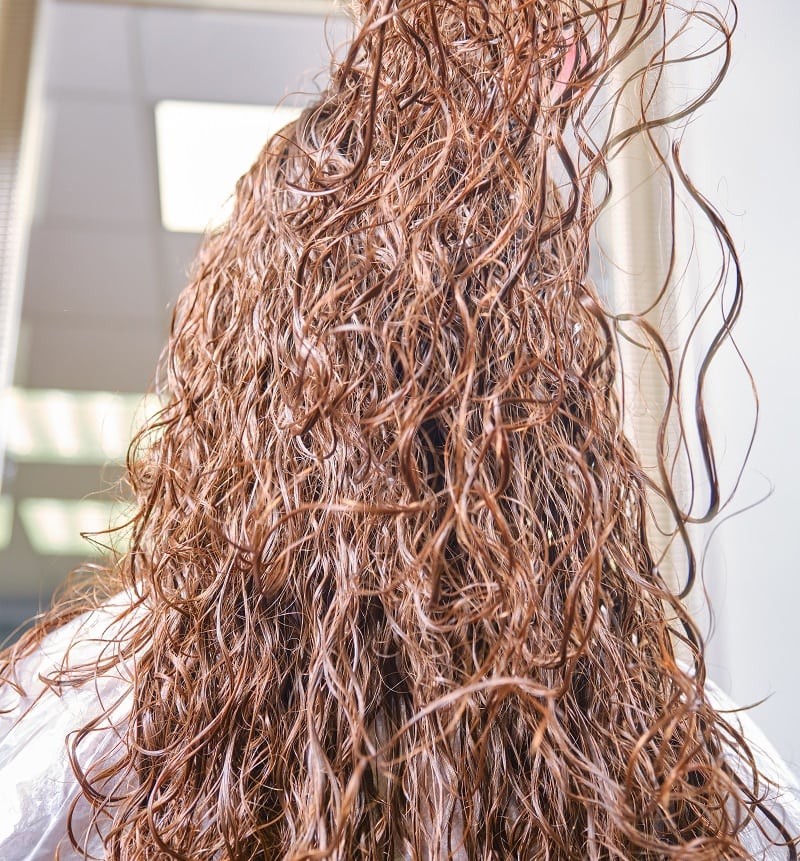 Consequences of Perming Henna Dyed Hair - Faded Hair Color
