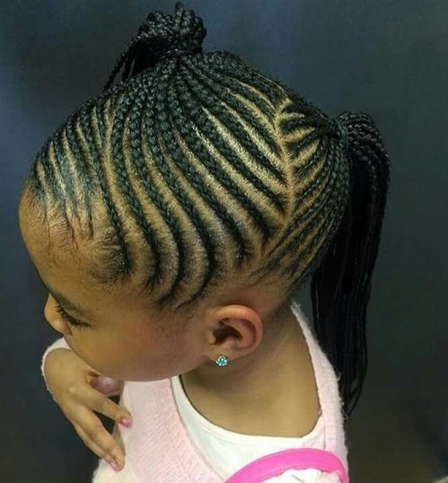 12 Ways To Style Cornrows For Kids Hairstylecamp