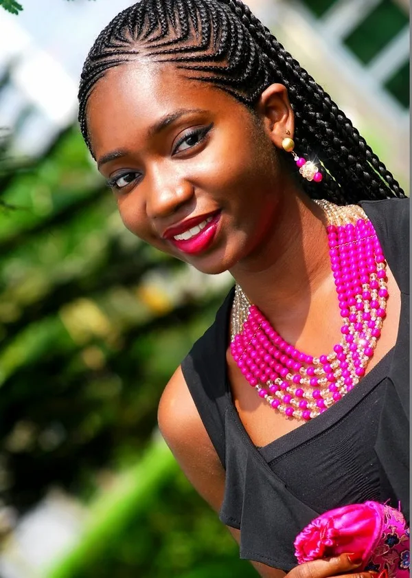 African patterns Cornrow Braids for Women