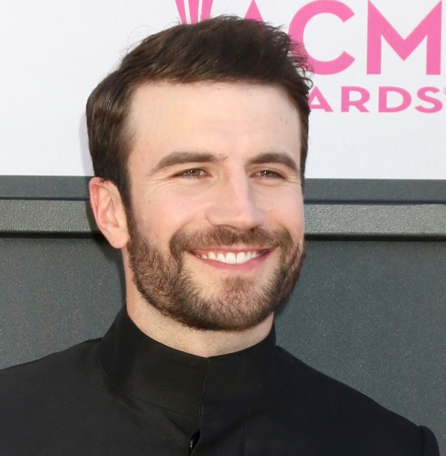 Country Singer Sam Hunt With Beard