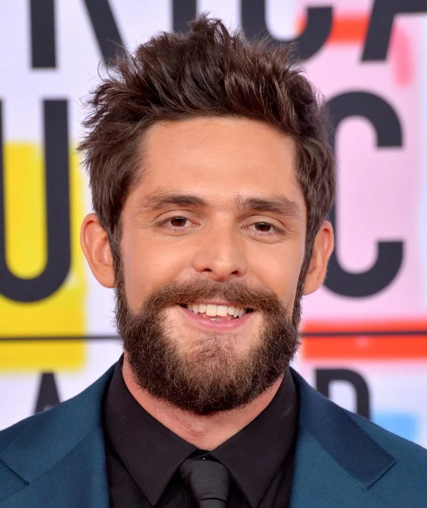 Country Singer Thomas Rhett With Beard