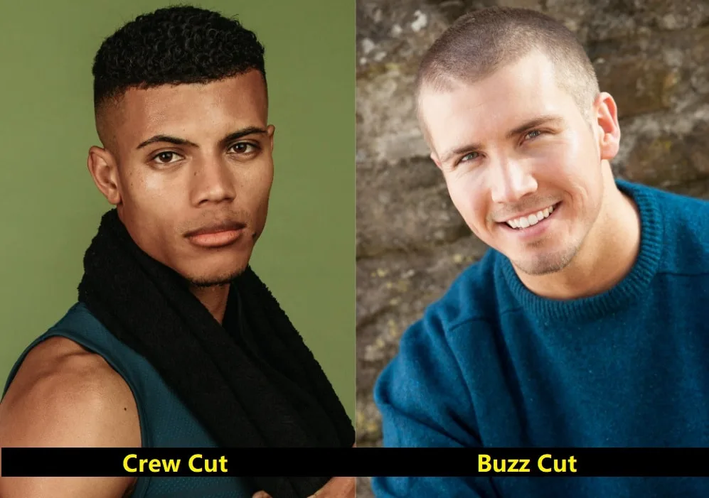 Crew Cut Vs. Buzz Cut - Hair Type