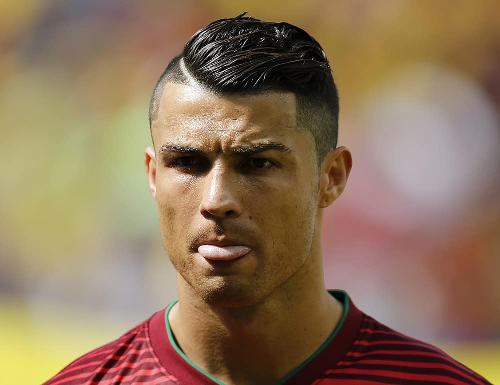 Champions League final viewers bemused by Ronaldo's new hair | Daily Mail  Online